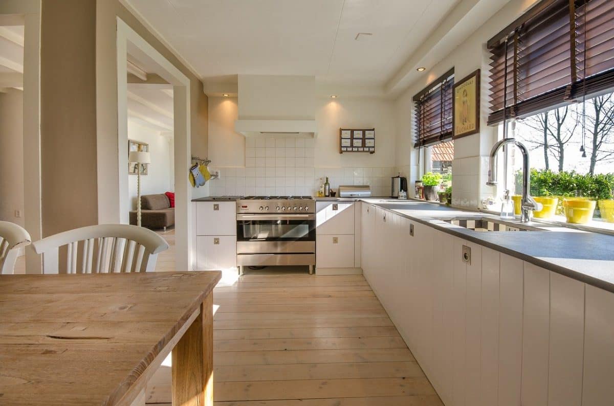 A newly renovated kitchen
