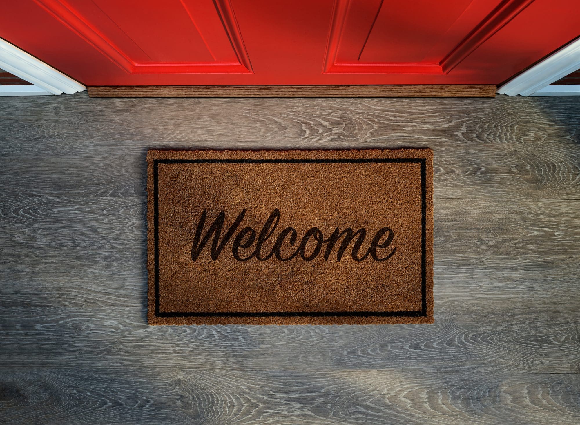 Welcome mat