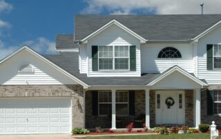 Modern middle class american home